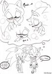  ? blood blush blush_blushing chest_tuft dripping english_text fur gay hedgehog ice_pop licking male mammal nosebleed seduction sega shadow_the_hedgehog sonic_(series) sonic_the_hedgehog sucking sweat text thought_bubble thoughts tongue tuft walking 