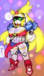  ? breasts cleavage g_gundam gundam huge_breasts nezunezu nobel_gundam pussy robot_girl translation_request uncensored 