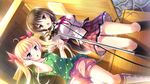  2girls ensemble_(company) game_cg headphones microphone ojousama_wa_gokigen_naname tagme 