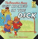  bear black_nose black_skin book_cover bow bulge butt button claws clenched_teeth clothing english_text erection eyes_closed female flower frown goal hat headgear humor kick laugh looking_down male net open_mouth overalls penis plant pointing raised_leg shirt shorts soccer socks sports spread_legs spreading squint teeth text the_berenstain_bears unknown_artist 