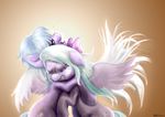  bow cloud_chaser_(mlp) crying cutie_mark duo equine eyes_closed female feral flitter_(mlp) friendship_is_magic green_hair hair hug mammal my_little_pony pegasus plain_background tears wings 
