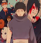  black_hair dual_persona naruto naruto_shippuuden short_hair tobi uchiha_obito young younger 