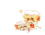  amachi_osamu animal_ears bad_id bad_pixiv_id bat_wings biting cat_ears cat_tail chibi ear_biting eargasm flandre_scarlet hat kemonomimi_mode multiple_girls red_eyes remilia_scarlet siblings sisters tail touhou wings 