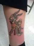  bugs_bunny lola_bunny looney_tunes space_jam tattoo 