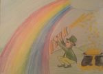  errl_dabs gold inanimate leprechaun rainbow 
