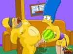  homer_simpson marge_simpson tagme the_simpsons toon_bdsm 