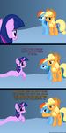  applejack_(mlp) cave equine female feral friendship_is_magic genie hair horn horse mammal my_little_pony navitaserussirus pegasus pony rainbow_dash_(mlp) smile tumblr twilight_sparkle_(mlp) two_tone_hair unicorn wings 