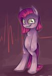  creepy equine female friendship_is_magic fur hair handsockz horse looking_at_viewer mammal my_little_pony pink_fur pink_hair pinkamena_(mlp) pinkie_pie_(mlp) pony smile solo 