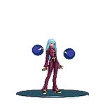  animated king_of_fighters kula_diamond kuromaru mugen 