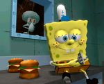  andreygovno animated source_filmmaker spongebob_squarepants squidward_tentacles 