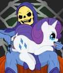  animated crossover friendship_is_magic masters_of_the_universe my_little_pony ohohokapi rarity skeletor 