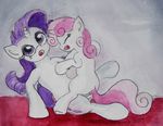  cutie_mark_crusaders friendship_is_magic my_little_pony rarity sweetie_belle 