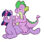  friendship_is_magic my_little_pony sockbunny spike twilight_sparkle 