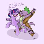  bloss friendship_is_magic my_little_pony spike twilight_sparkle 