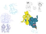  darkstalkers felicia gumball_watterson katia_managan khajiit nicole_watterson oblivion prequel samurai_pizza_cats tagme the_amazing_world_of_gumball the_elder_scrolls webcomic 