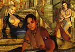  excella_gionne jill_valentine mintofoularis resident_evil sheva_alomar 