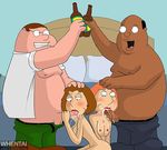  diane_simmons family_guy lois_griffin ollie_williams peter_griffin sinner_(artist) 