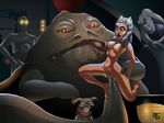  ahsoka_tano clone_wars hutt jabba_the_hutt offworldtrooper star_wars togruta 