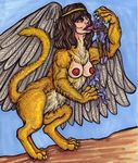  egyptian_mythology greek_mythology mythology sphinx van-weasel 