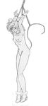  animal_ears bdsm belly_button bishoujo_senshi_sailor_moon bishoujo_senshi_sailor_moon_sailor_stars bondage bound breasts catt-chan eyes_closed gloves grey_eyes iron_mouse monochrome mouse_ears mouse_tail navel pussy sailor_iron_mouse sailor_moon standing tail tears tied_up twintails uncensored white_hair 