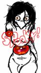  2016 anthro avian bird blood candy_gore corvid crow digital_media_(artwork) dismemberment english_text gore hair kurowy looking_at_viewer male nude penis sketch text 