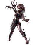  absurdres artist_request breasts claws highres knife medium_breasts monster official_art rachael_foley resident_evil resident_evil_revelations solo spoilers torn_clothes zipper zombie 