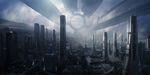  3d bioware citadel city cityscape highres mass_effect scenery science_fiction 