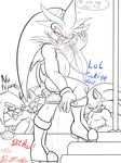  knuckles_the_echidna redfirestar shadow_the_hedgehog silver_the_hedgehog sonic_team sonic_the_hedgehog 