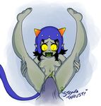  equius_zahhak homestuck ms_paint_adventures nepeta_leijon webcomic 