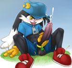  abs balls big_penis blush cat clothing cock_ring crossover cum cum_on_penis cum_string cumshot emerald erection feline footwear gloves grass hi_res holding_penis jewelry klonoa klonoa_(character) klonoa_(series) long_ears long_penis male mammal masturbation messy navel one_eye_closed orgasm outside pac-man pac-man_(series) penis pink_penis pink_skin plant shadow sharp_teeth shiny shirt shoes shojiku shorts sitting sky solo spread_legs spreading teeth tongue tongue_out white_eyes yellow_eyes 