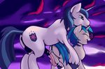  friendship_is_magic my_little_pony ragingsemi shining_armor vinyl_scratch 