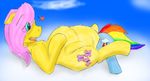 fluttershy friendship_is_magic my_little_pony rainbow_dash wesleyfoxx 