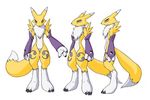  character_chart claws digimon fox renamon tagme tail 