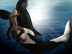  anal_penetration anatomically_correct anthro anthro_on_feral anus bestiality cetacean cum cum_inside feral gay huge_penis interspecies male mammal marine mustelid orca otter penetration penis size_difference tapering_penis tattoo theothefox underwater underwater_sex water whale 