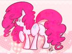  anus cutie_mark equine eyes_closed female feral friendship_is_magic fur hair horse mammal my_little_pony pink_fur pink_hair pinkie_pie_(mlp) pony pussy rougefetus solo 