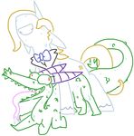  cum cum_in_pussy cum_inside dragon duo equine female friendship_is_magic from_behind horn male mammal my_little_pony prince_blueblood_(mlp) sex straight sweat the_weaver unicorn 