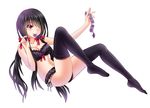  bra cleavage date_a_live lingerie pantsu roland-gin string_panties thighhighs tokisaki_kurumi 