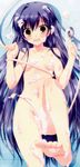  bathing circus da_capo_(series) da_capo_iii feet naked overfiltered rukawa_sara takano_yuki wet 