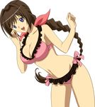  bikini cleavage neris shining_hearts shining_world swimsuits transparent_png vector_trace 