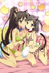  animal_ears bikini cleavage hentai_ouji_to_warawanai_neko nekomimi onoda_masahito swimsuits tail tsutsukakushi_tsukiko tsutsukakushi_tsukushi 