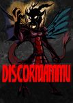 dormammu draconequus english_text equine fangs friendship_is_magic horn horse kenichi-shinigami male marvel my_little_pony ponification pony solo text unicorn wings 