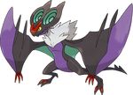  no_humans noivern official_art pokemon pokemon_xy yellow_sclera 