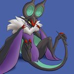  anus female feral fur nintendo noivern pok&#233;mon pok&eacute;mon pussy pussy_juice queblock sitting solo spread_legs spreading talons video_games wings wyvern 