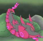  anus arthropod blush fang_asian female feral insect nintendo pok&#233;mon pok&eacute;mon presenting pussy scolipede video_games 