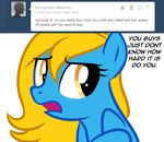  blue_fur cutie_mark equine eyes female fur hair horse internet_explorer mammal my_little_pony pony solo text 