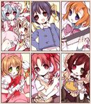  :3 :d :o cardcaptor_sakura clannad finger_to_mouth flandre_scarlet fuuin_no_tsue hair_ribbon hat hatchet heterochromia higurashi_no_naku_koro_ni kinomoto_sakura moriyama_shijimi multiple_girls nose_hatchet open_mouth pink_hat remilia_scarlet ribbon rozen_maiden ryuuguu_rena school_uniform shirai_kuroko siblings sisters smile suiseiseki sunohara_mei sweater_vest to_aru_majutsu_no_index tongue tongue_out touhou twintails watering_can 