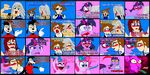  angry anthro blood blue_eyes blush canine clothing computer crossover crying cutie_mark dog equine eyes female feral friendship_is_magic fur gay gloves group hair horn horse human kairi kingdom_hearts male mammal max_goof my_little_pony nosebleed party_hat party_horn pink_fur pink_hair pony purple_eyes purple_fur riku_(kingdom_hearts) smile sora sora_(kingdom_hearts) suggestive tears text twilight_sparkle_(mlp) tyrranux unicorn vein watch what 