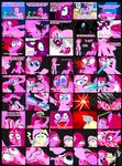  angry axe blood blue_eyes comic crying dead dialog english_text equine eyes female feral fluttershy_(mlp) friendship_is_magic fur gore group gun hair headshot horse knife mammal my_little_pony pink_fur pink_hair pinkamena_(mlp) pinkie_pie_(mlp) pony ranged_weapon square_crossover sword tears text tyrranux weapon yellow_fur 