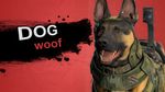  ambiguous_gender black_eyes black_fur black_nose black_skin brown_eyes brown_fur call_of_duty canine clothing collar device dog english_text fur gums humor open_mouth parody pink_skin plain_background red_background shadow sharp_teeth skin super_smash_bros teeth text tongue unknown_artist 