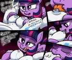  big_breasts breast_suck breasts comic cutie_mark duo english_text equine female feral friendship_is_magic fur horn horse killryde lactating lesbian licking licking_lips mammal milk my_little_pony nipples pony purple_eyes purple_fur rarity_(mlp) sucking teats text tongue twilight_sparkle_(mlp) white_fur winged_unicorn wings 